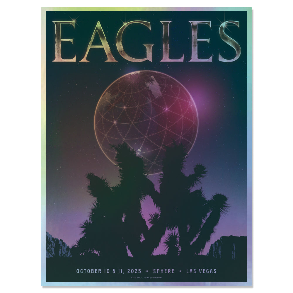 Eagles Las Vegas October 10 & 11, 2025 (Artist Proof Foil)