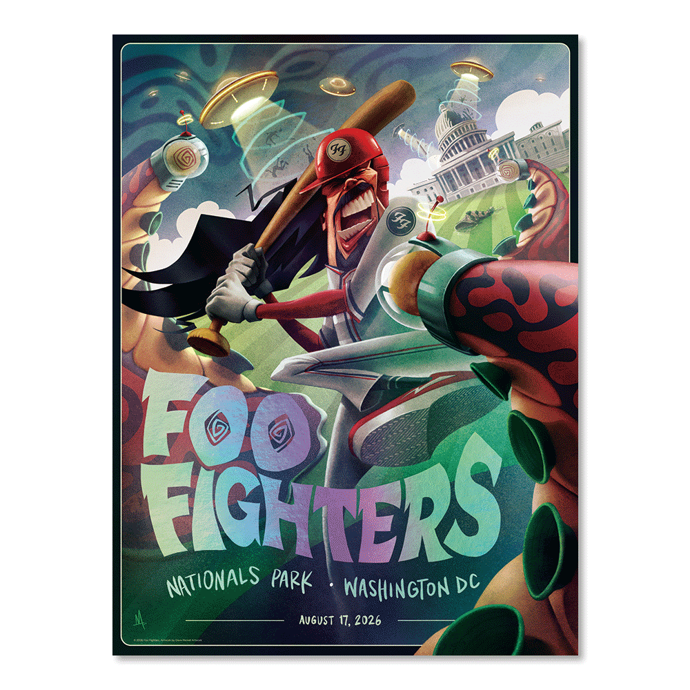 Foo Fighters Washington D.C. (Foil Artist Proof)