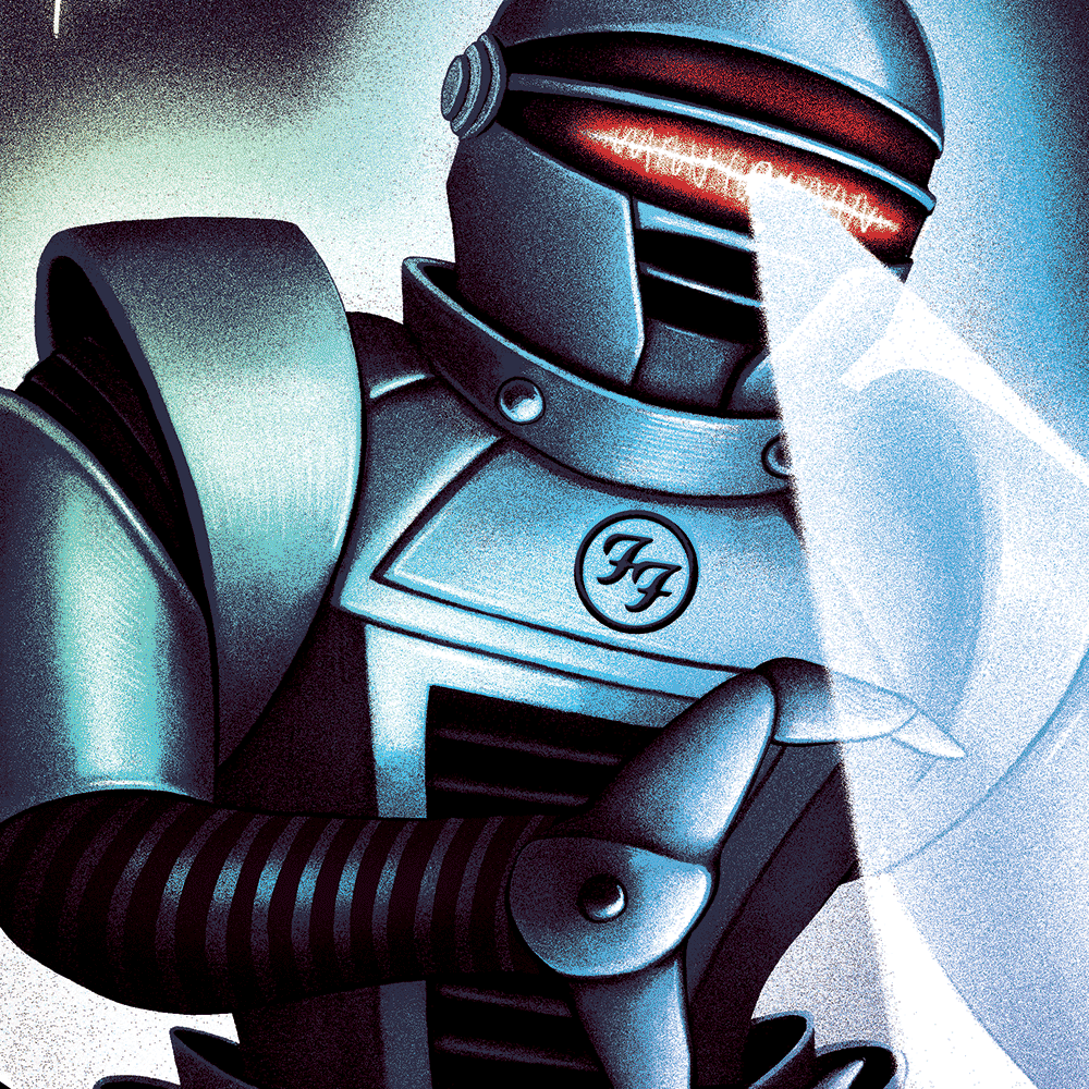 Foo Fighters Edmonton September 17, 2026 by Sara Deck (Foil Artist Proof)