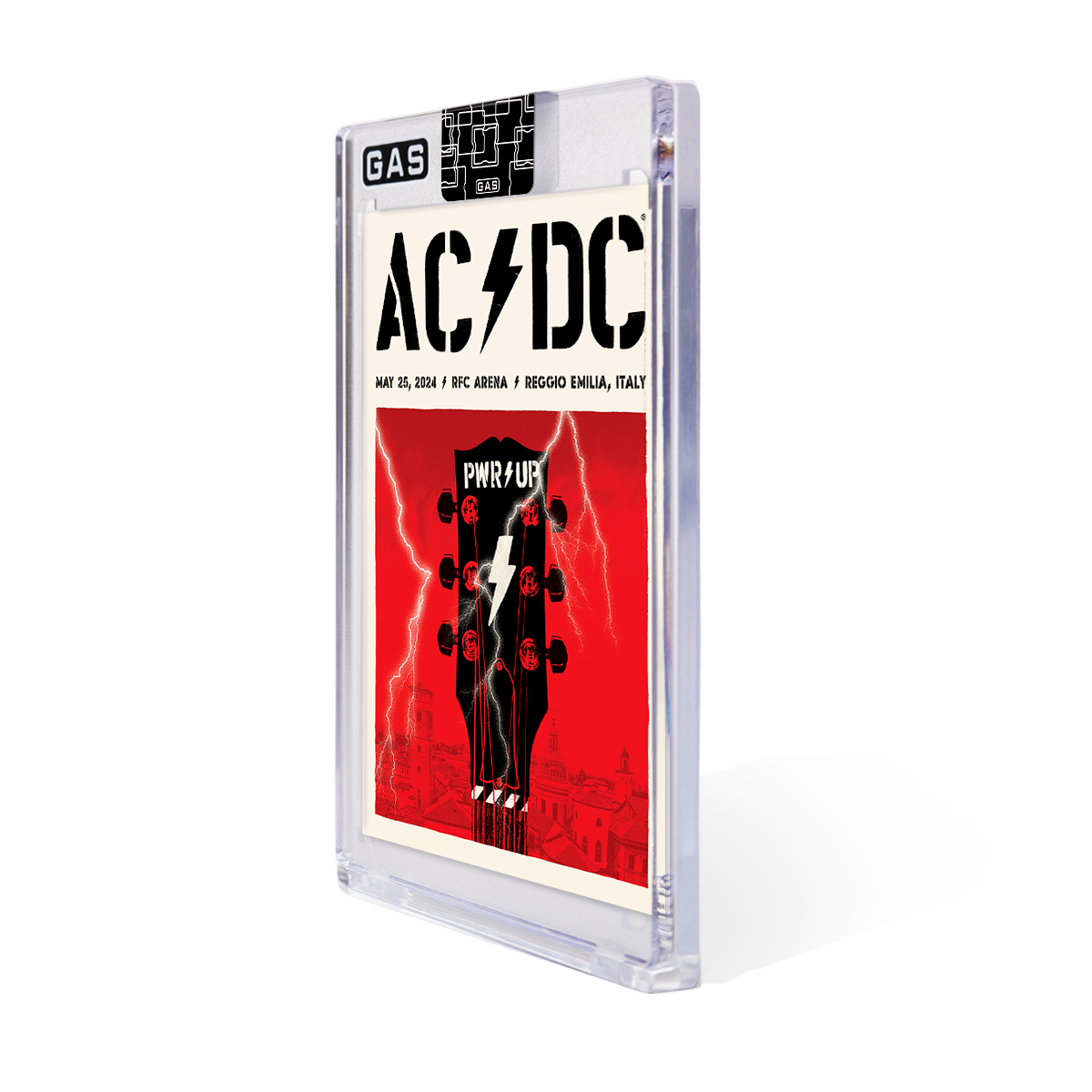 AC/DC Reggio Emilia May 25, 2024 Setlist Trading Card