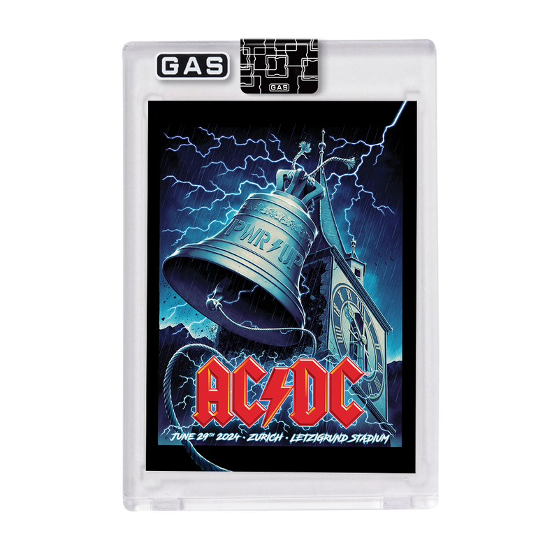 AC/DC Zurich June 29, 2024 Setlist Trading Card