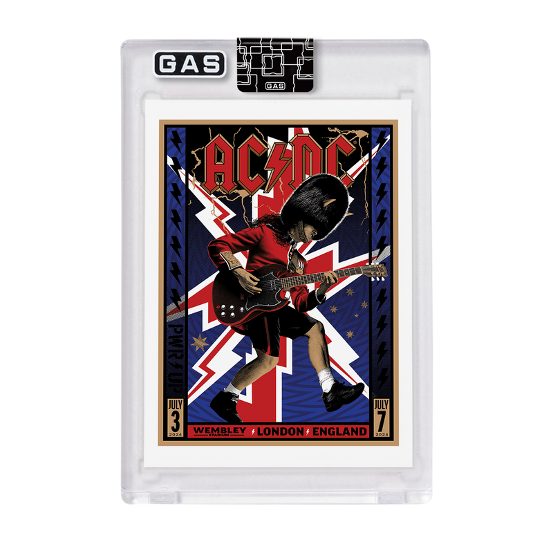 AC/DC London July 3 & 7, 2024 Setlist Trading Card