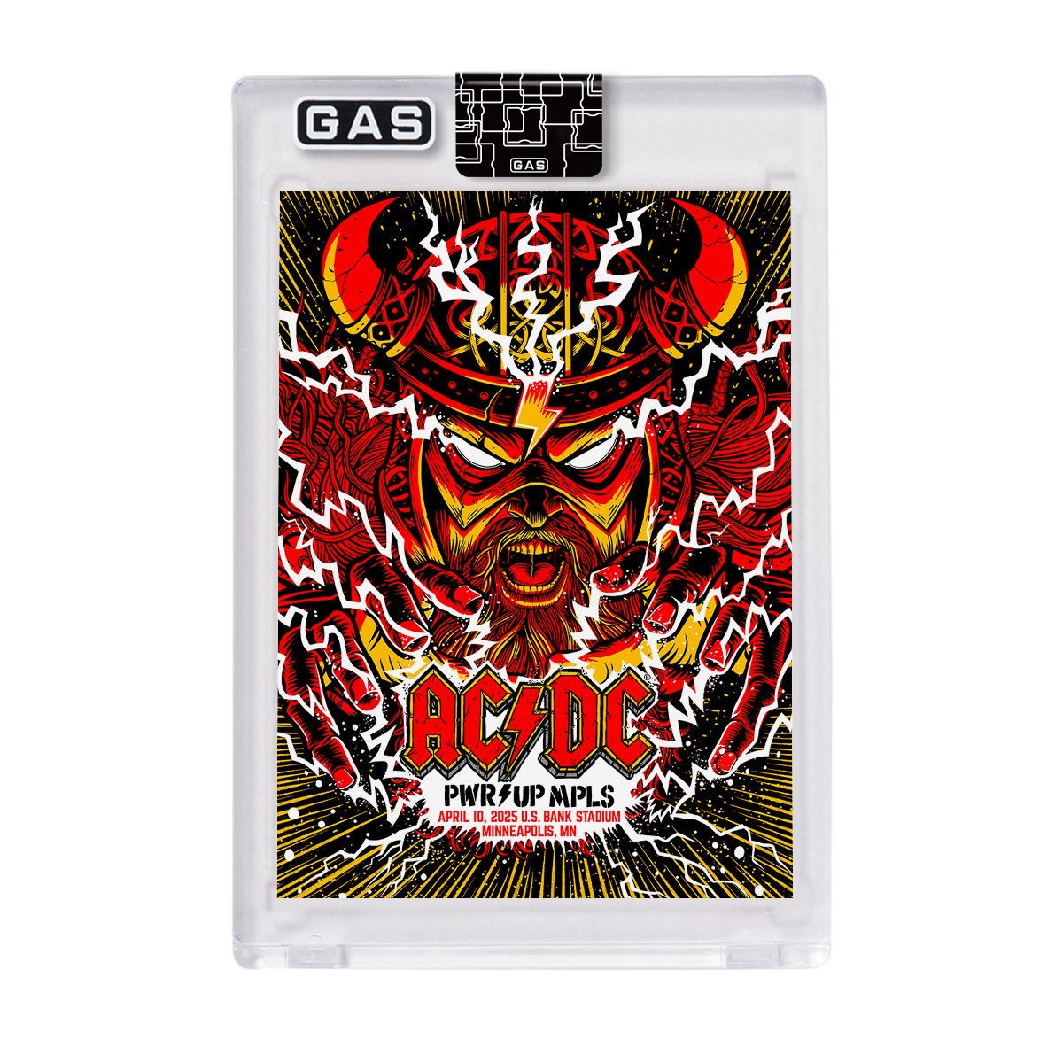 AC/DC Minneapolis April 10, 2025 Trading Card