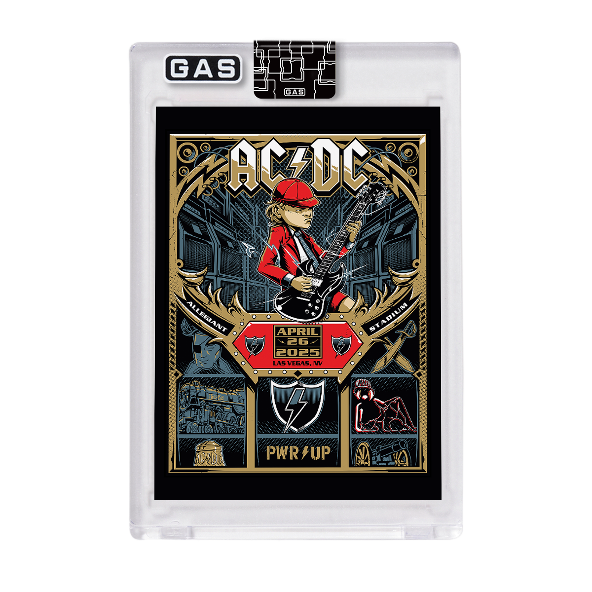 AC/DC Las Vegas April 26, 2025 Trading Card