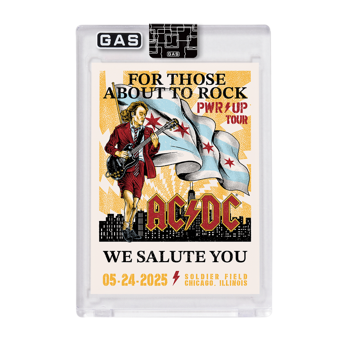 AC/DC Chicago May 24, 2025 Trading Card