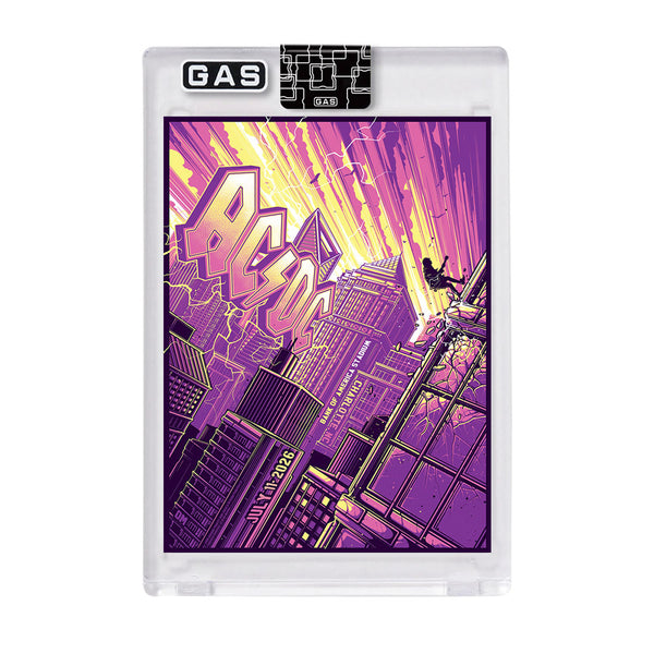 AC/DC Charlotte July 11, 2026 GAS Trading Card