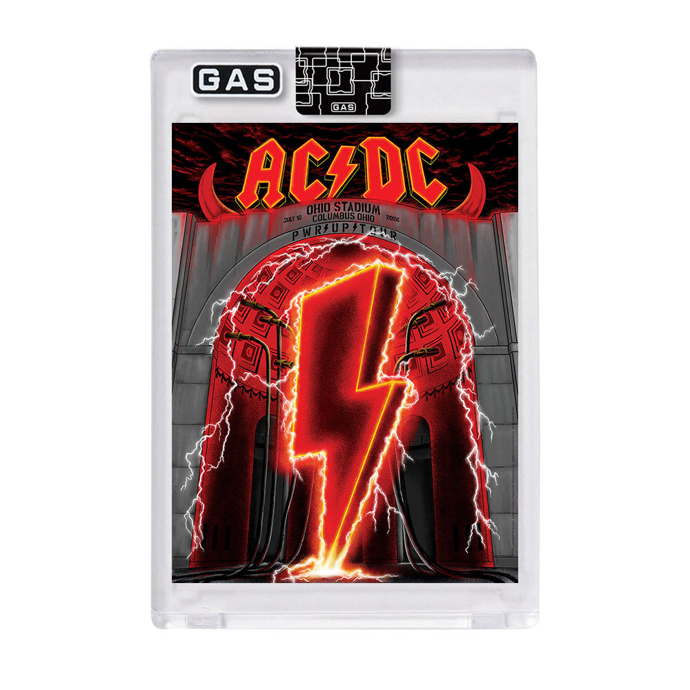 AC/DC Columbus July 15, 2026 GAS Trading Card