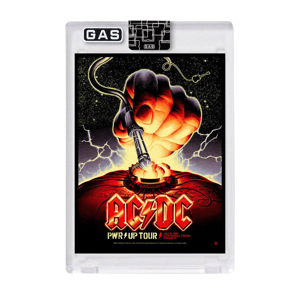 AC/DC Madison July 19, 2026 GAS Trading Card