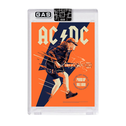AC/DC Denver July 28, 2026 GAS Trading Card