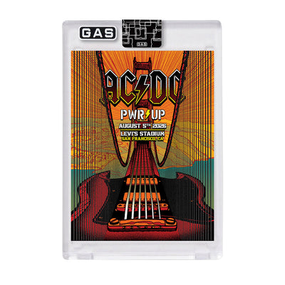 AC/DC San Franciso August 5, 2026 GAS Trading Card