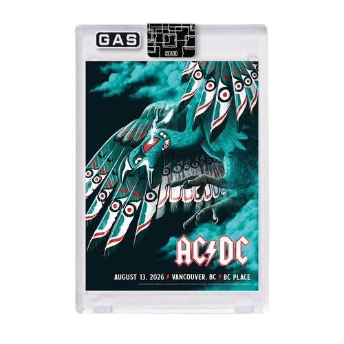 AC/DC Vancouver August 13, 2026 GAS Trading Card