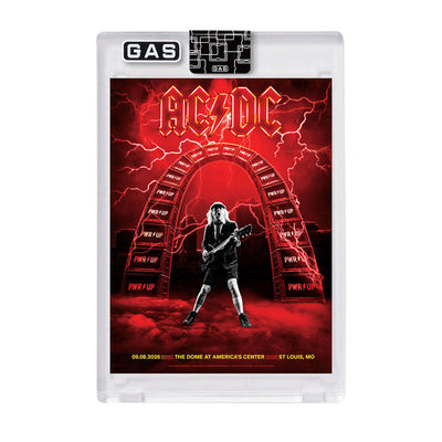 AC/DC St. Louis September 8 2026 GAS Trading Card