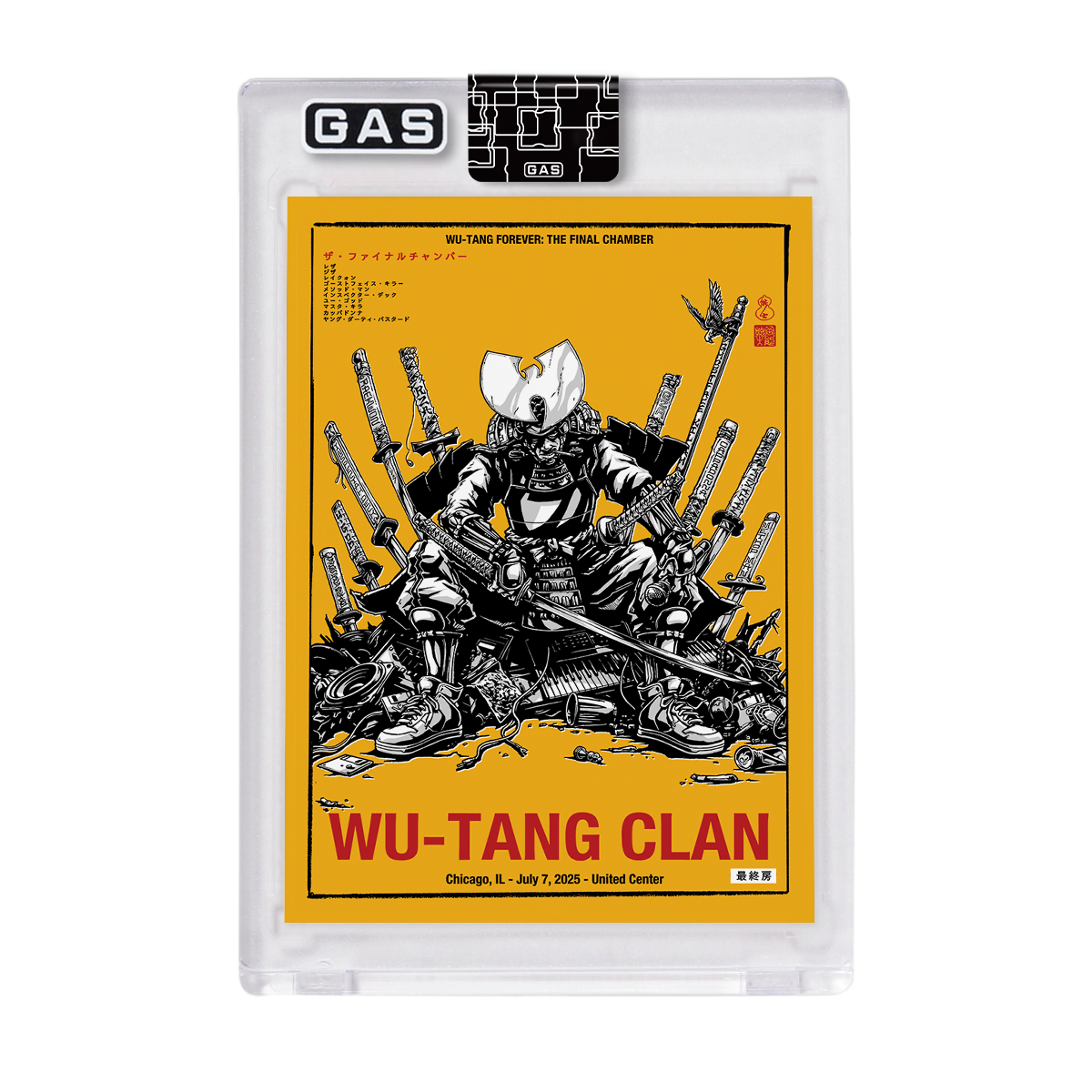 チカーノ ギャング / graphic poster GAS_WuClan_Posters_Chicago_01_