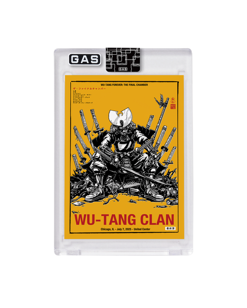 Wu-Tang Clan Chicago July 7, 2025 GAS Trading Card
