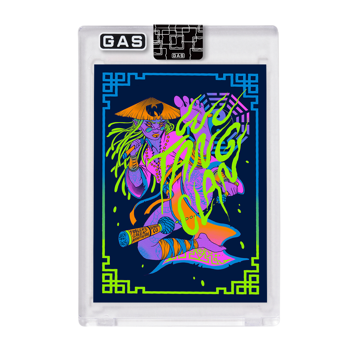 Wu-Tang Clan Denver July 4, 2025 GAS Trading Card