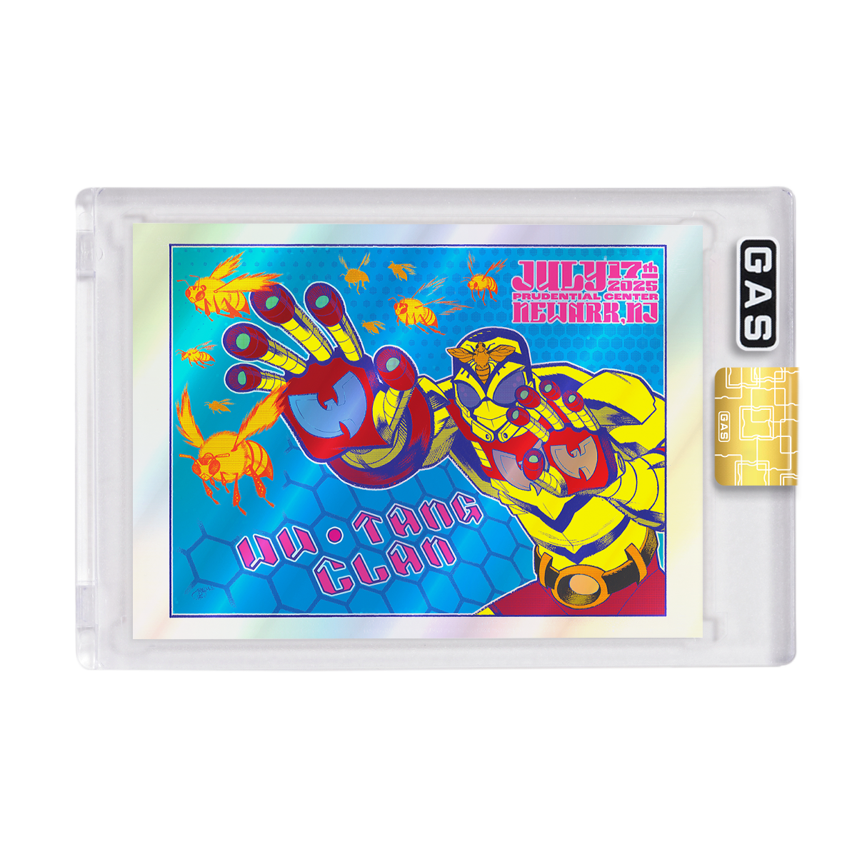 Wu-Tang Clan Newark July 17, 2025 GAS Trading Card