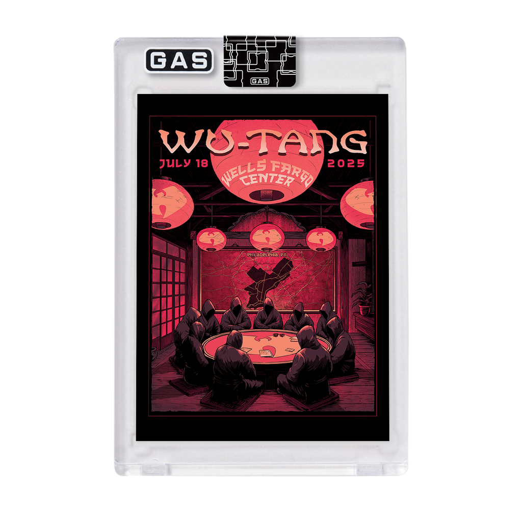 Wu-Tang Clan Philadelphia July 18, 2025 GAS Trading Card