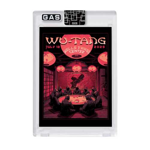 Wu-Tang Clan Philadelphia July 18, 2025 GAS Trading Card