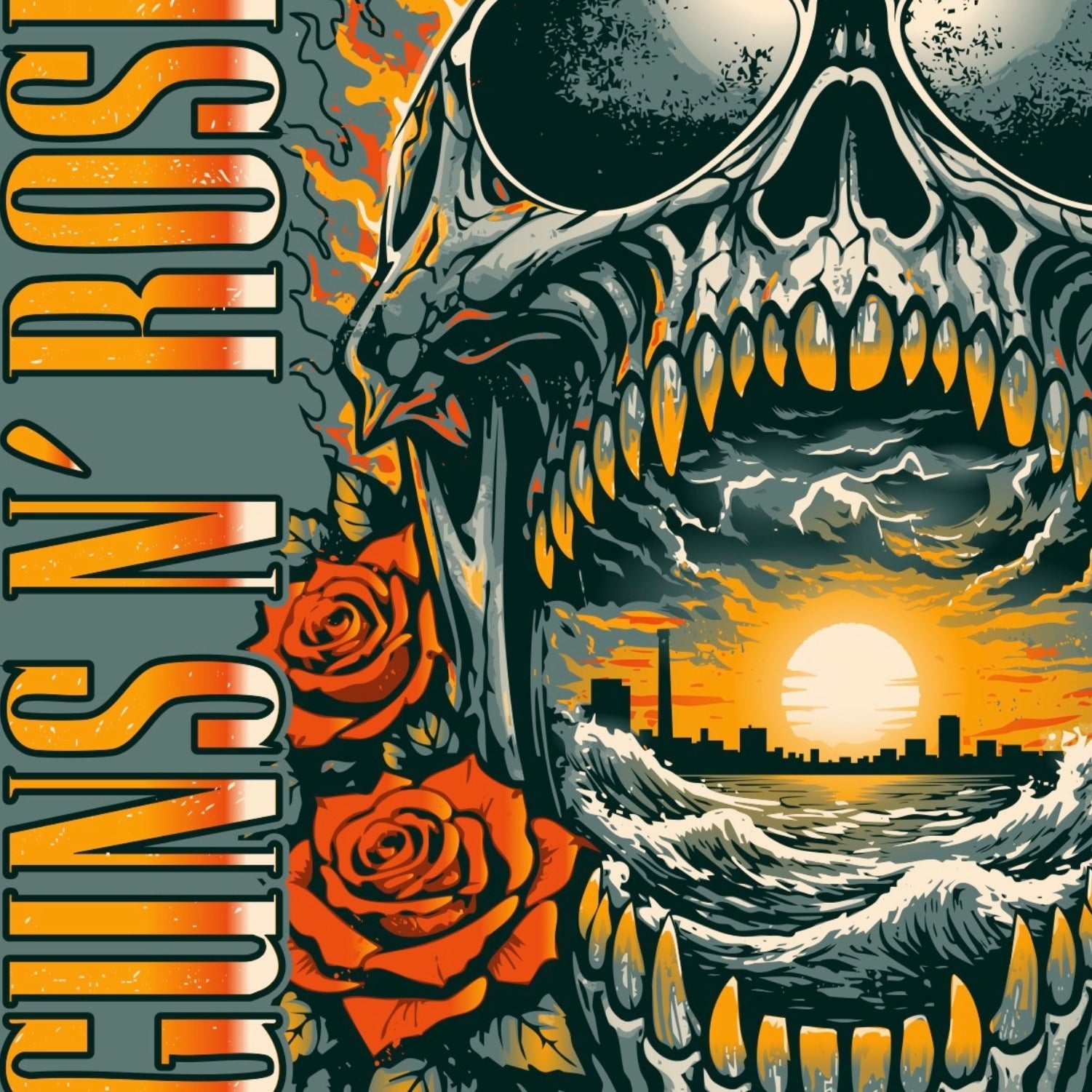 Guns N' Roses Porto Alegre April 1, 2026 (Artist Proof)