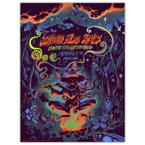 Sturgill Simpson/Johnny Blue Skies Asheville May 21, 2025 Rainbow Foil (Artist Proof)