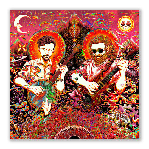 Jerry Garcia Bicycle Day (Red Colorway Foil Variant)