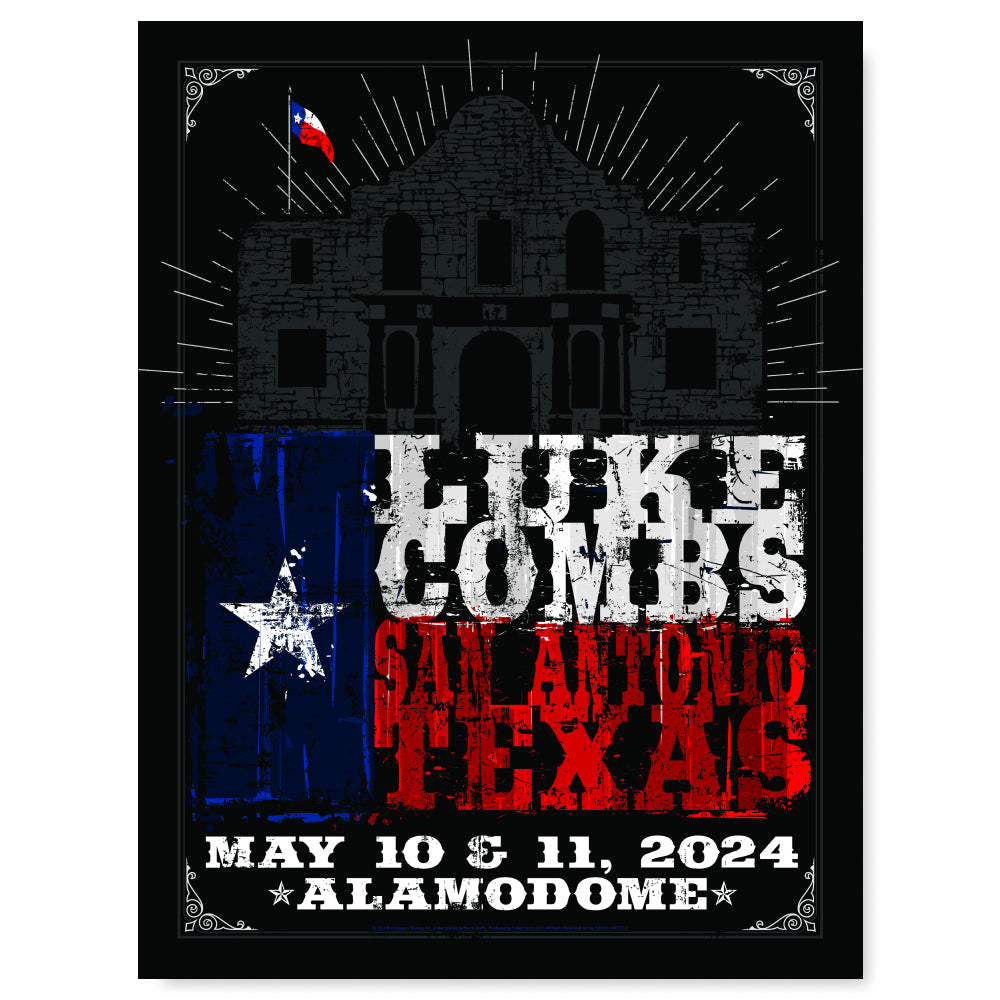 Luke Combs San Antonio May 10 & 11, 2024