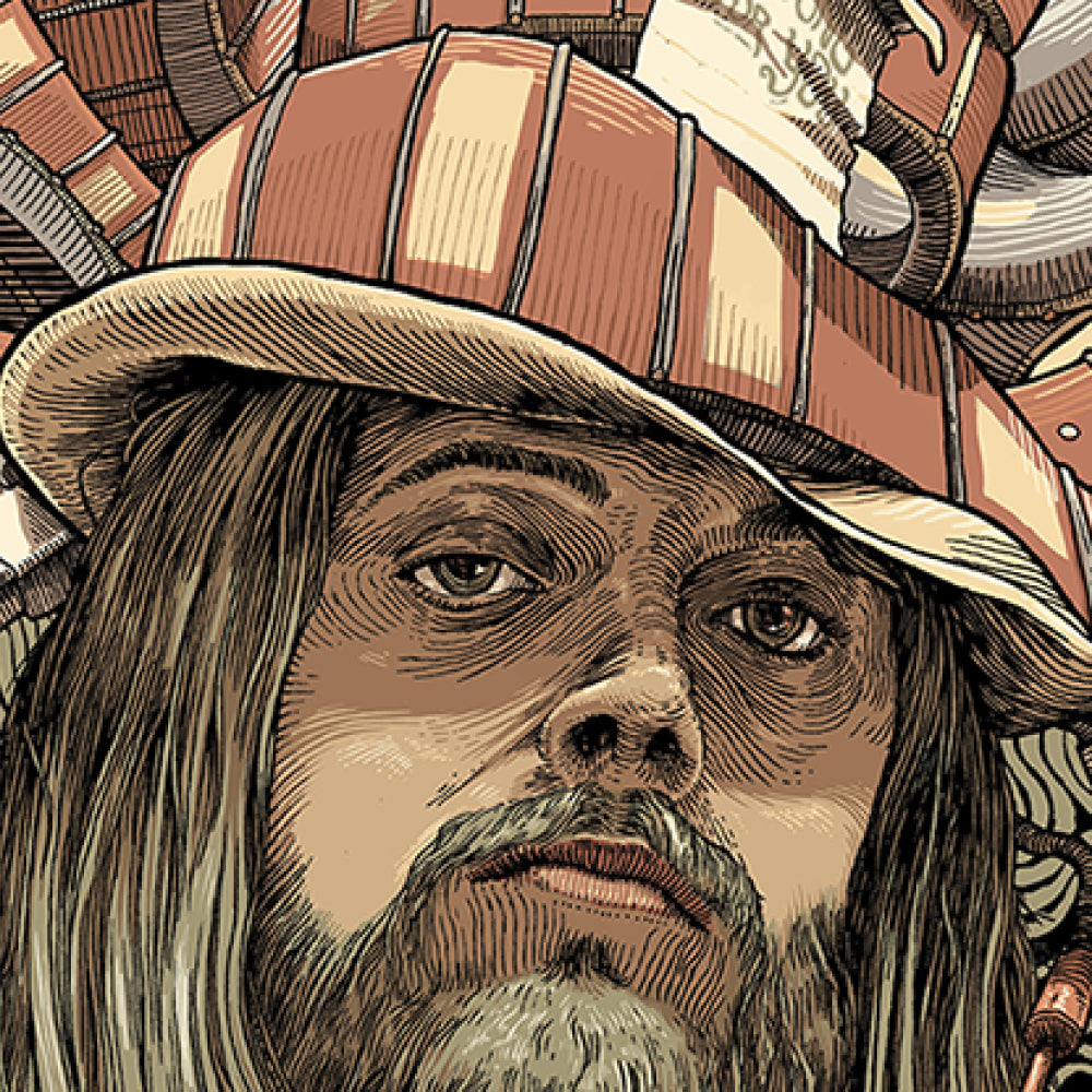 Leon Russell A Song For You 50th Anniversary by Dave Kloc (Main Edition) — artwork in setting