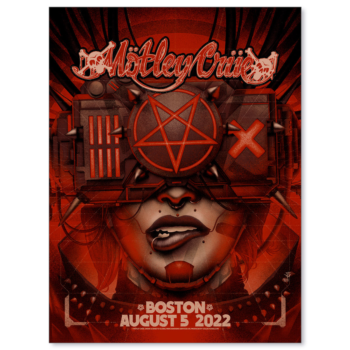 Mötley Crüe Boston August 5, 2022 The Stadium Tour