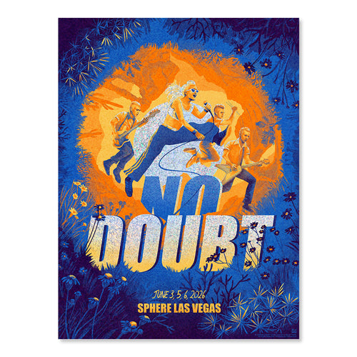 No Doubt Sphere June 3, 5, 6 2026 (Artist Proof Sparkle Foil)