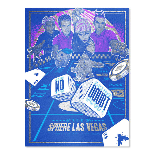 No Doubt Sphere June 10, 12, 13 2026 (Artist Proof Sparkle Foil)