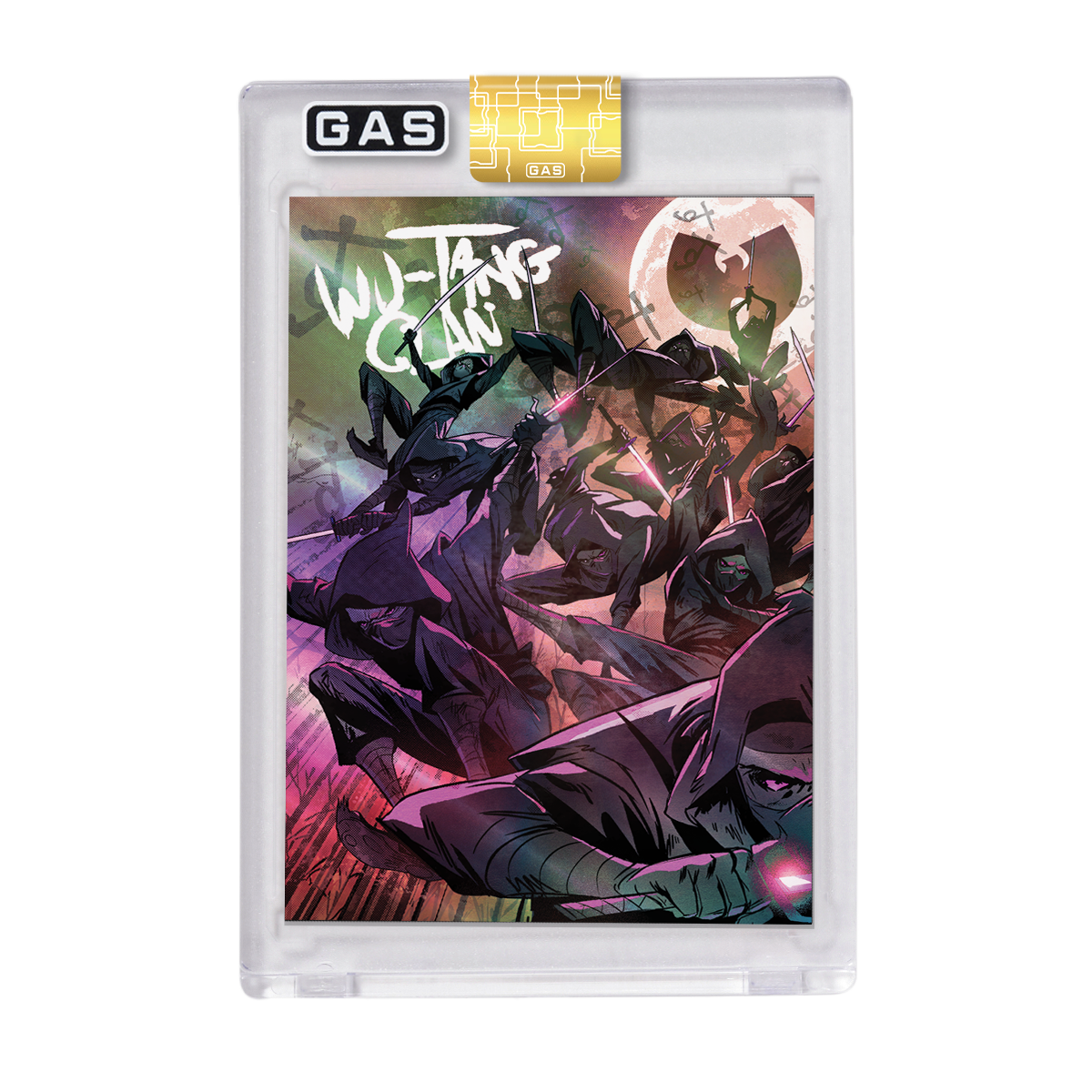 Wu-Tang Clan NYCC GAS Trading Card by Sanford Greene (Signed)