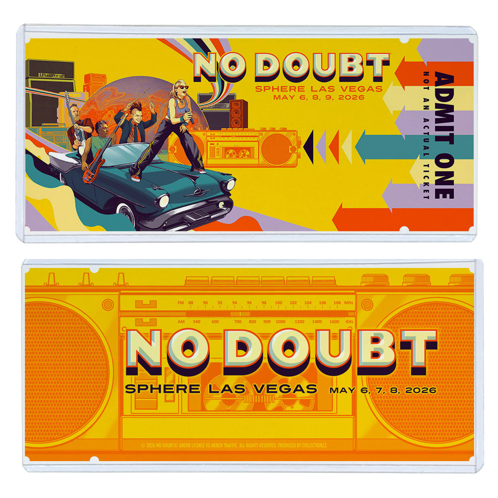 No Doubt Sphere May 6, 8, 9 2026 Commemorative Ticket