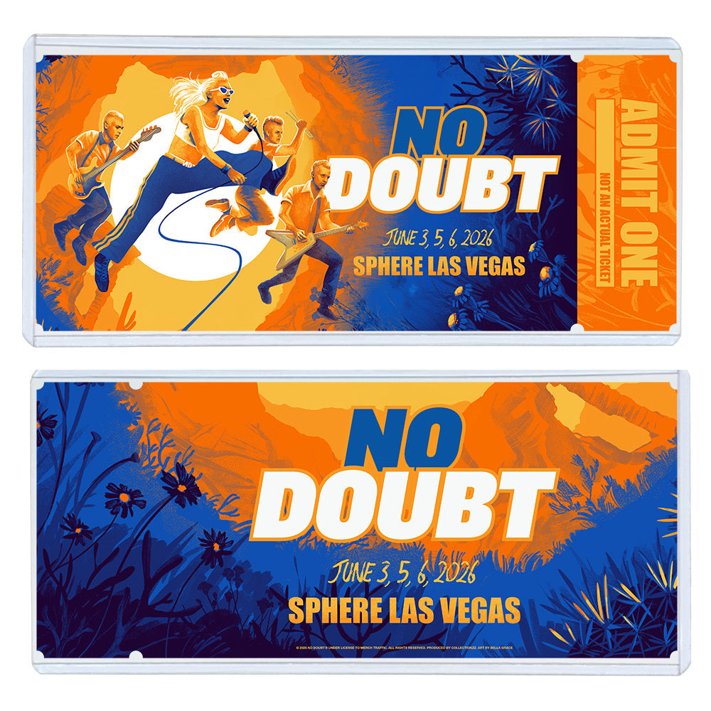 No Doubt Sphere June 3, 5, 6 2026 Commemorative Ticket