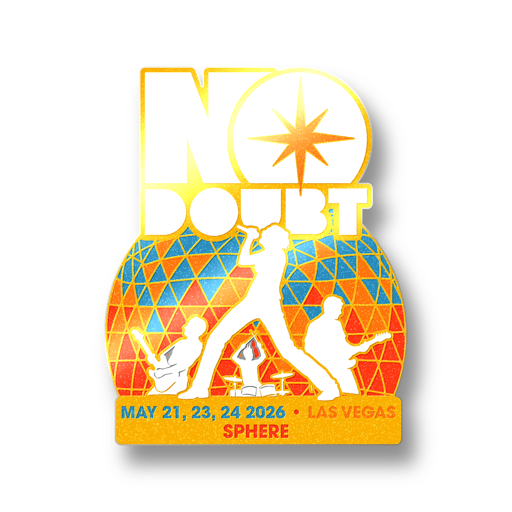 No Doubt Sphere May 21, 23, 24 2026 Enamel Pin