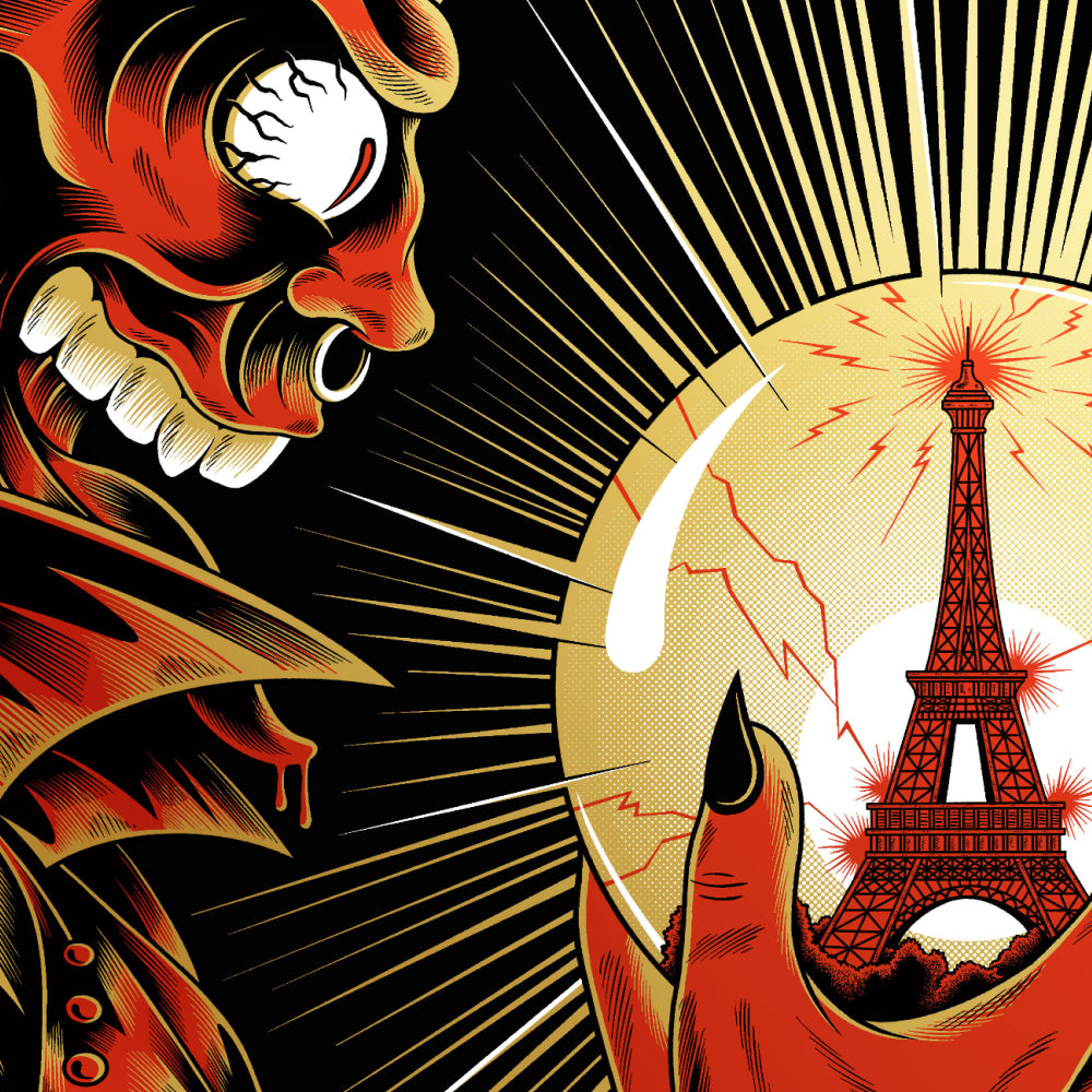 The Offspring Paris November 8, 2025 (Gold Foil)