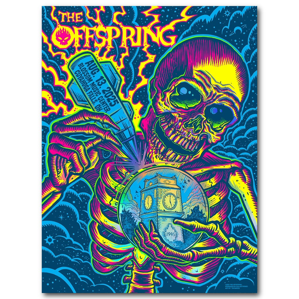 The Offspring Cuyahoga Falls August 13, 2025 (Rainbow Foil Edition)