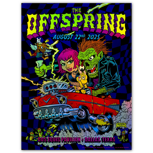 The Offspring Dallas August 22, 2025 (Foil Edition)