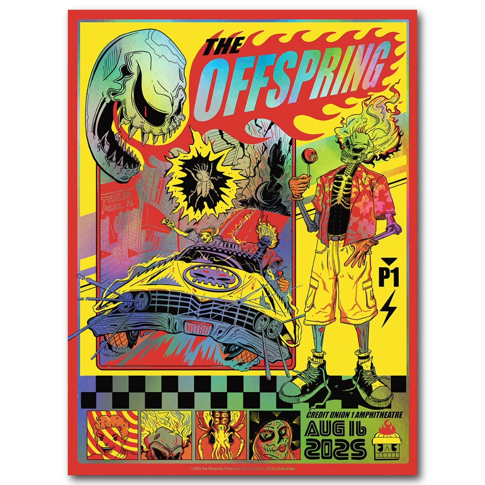 The Offspring Tinley Park August 16, 2025 (Foil Edition)