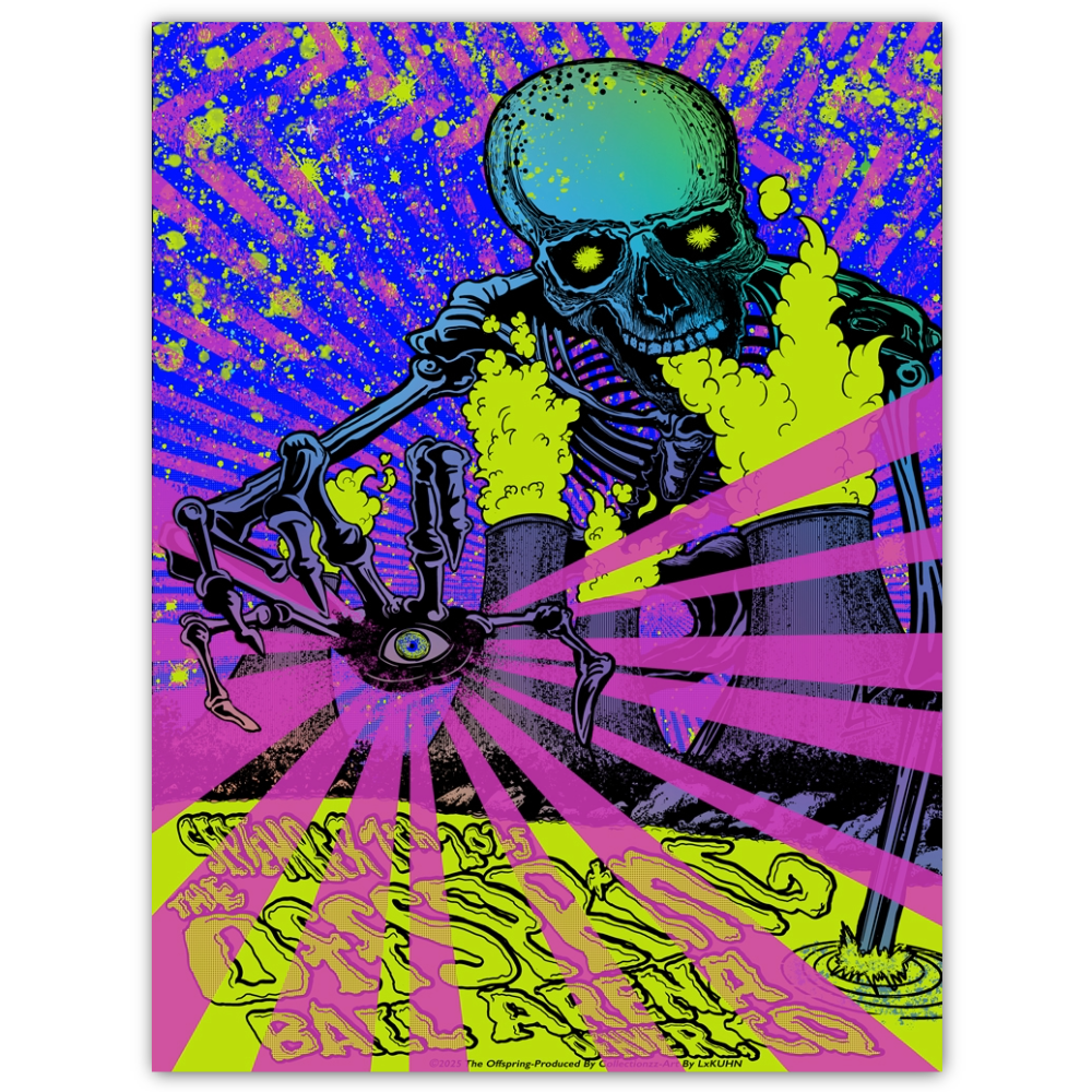 The Offspring Denver September 7, 2025 (Rainbow Foil)