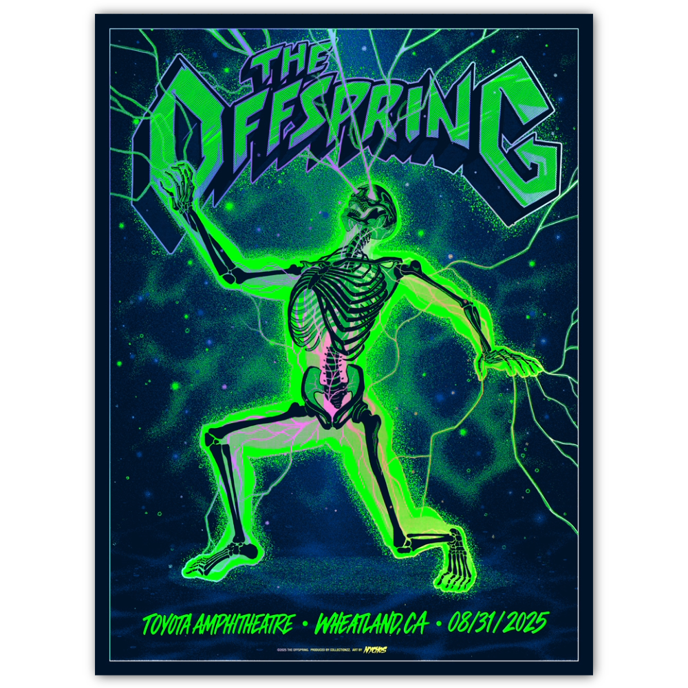 The Offspring Wheatland August 31, 2025 (Rainbow Foil)