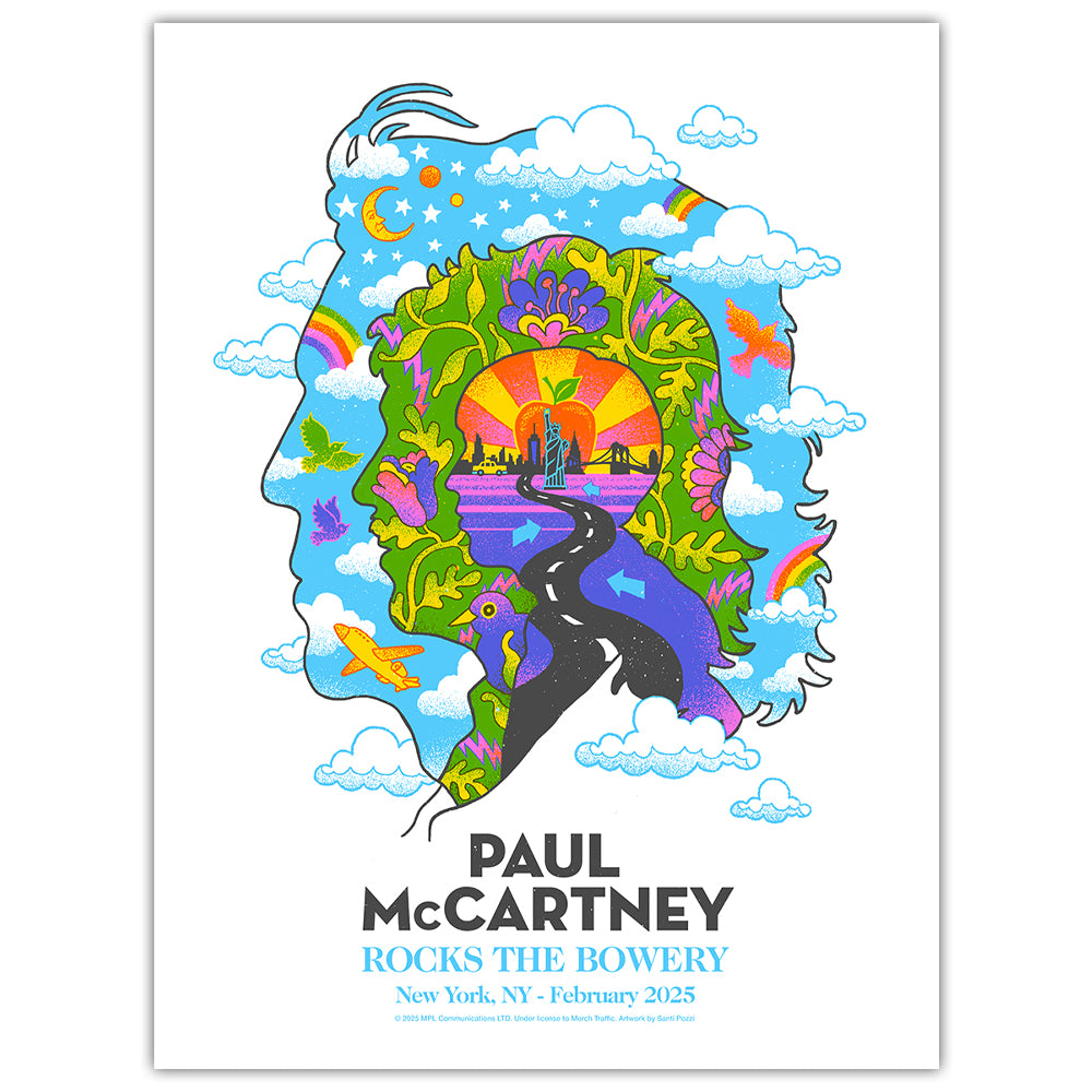 Paul McCartney Rocks The Bowery (Artist Proof)