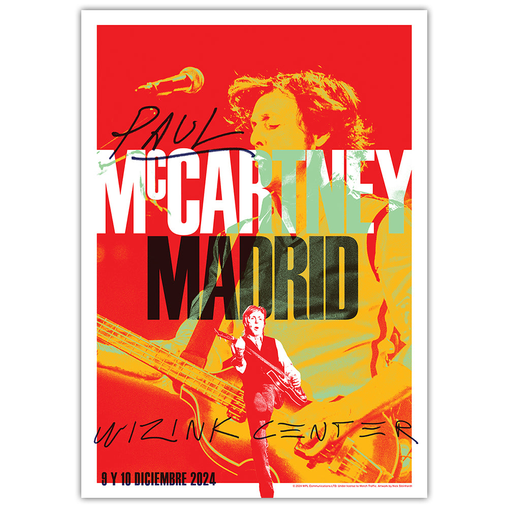 Paul McCartney December 9 & 10, 2024 Madrid