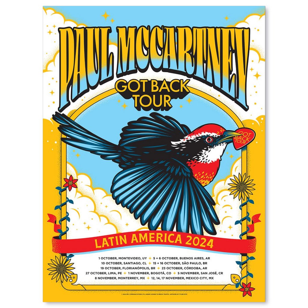 パ*ン様 【激レア】PAUL IS COOL - PAUL McCARTNEY Paul McCartney Got Back 2025 San Antonio Texas Event Poster On