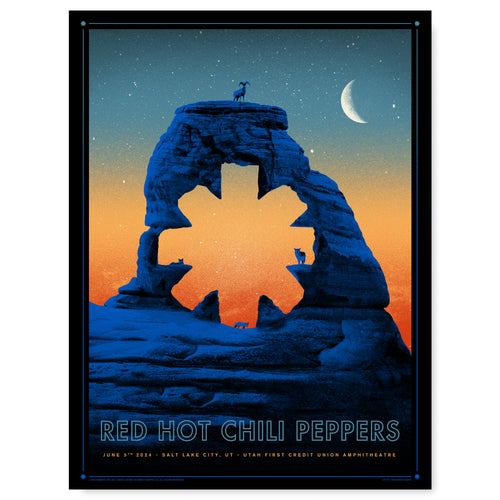 Red Hot Chili Peppers Salt Lake City June 5, 2024 (Artist Proof)