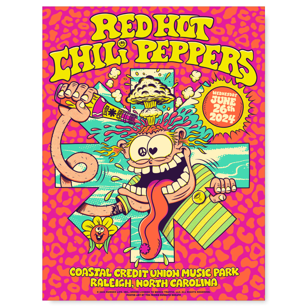 Red Hot Chili Peppers Raleigh June 26, 2024