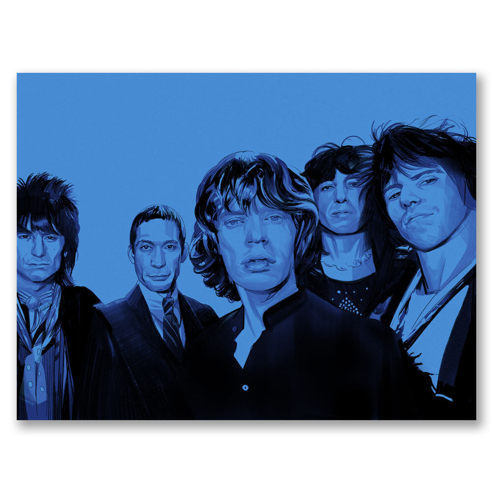 アート・デザイン・音楽 The Rolling Stones: TheRonnie WoodStory Ronnie Wood Celebrated His 50th Anniversary as a Stone With New Art