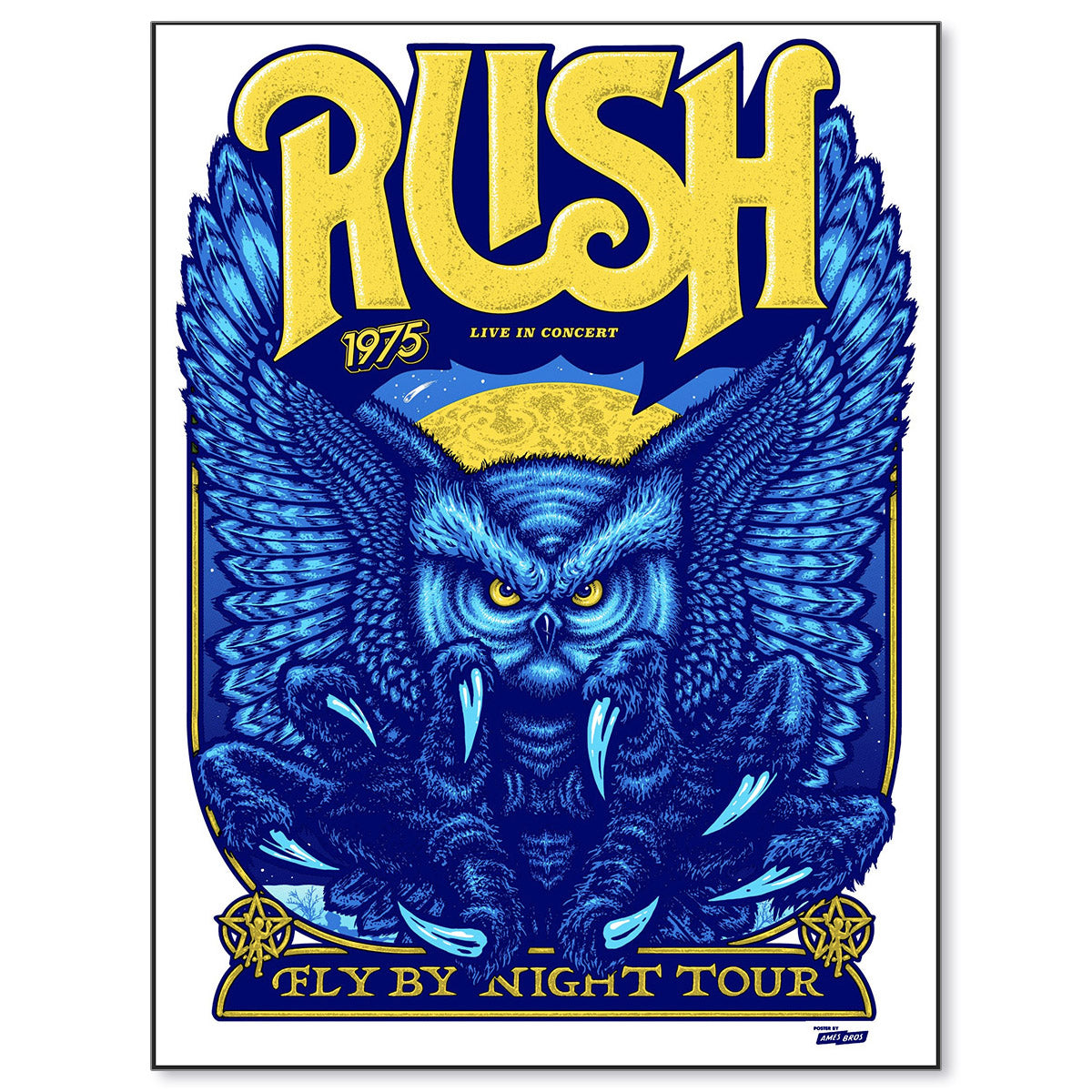 Rush Bandposter Moving Pictures A Tribute To The Music Of Rush