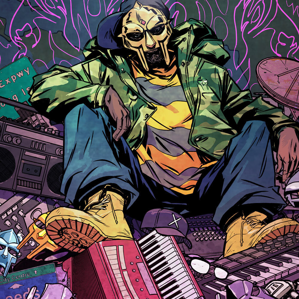 MF DOOM x Sanford Greene Print (Timed Edition)