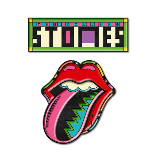 Rolling Stones Pin Set by La Boca