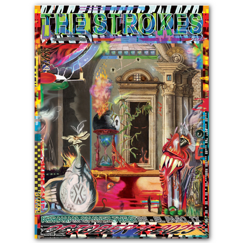 The Strokes El Paso October 1, 2025 (Artist Proof)